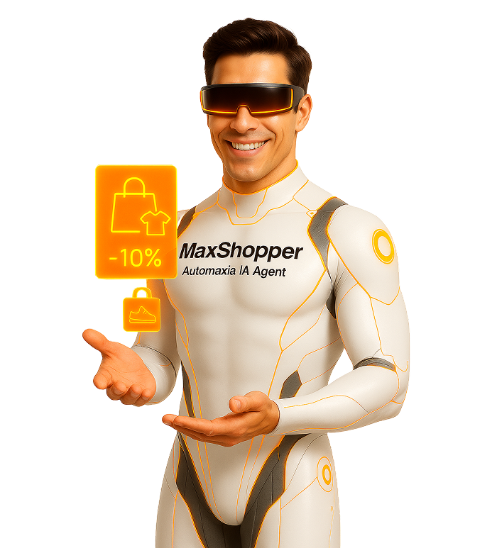 maxshopper agente ia Agente IA de retail y E-commerce online que mejora tu tienda
